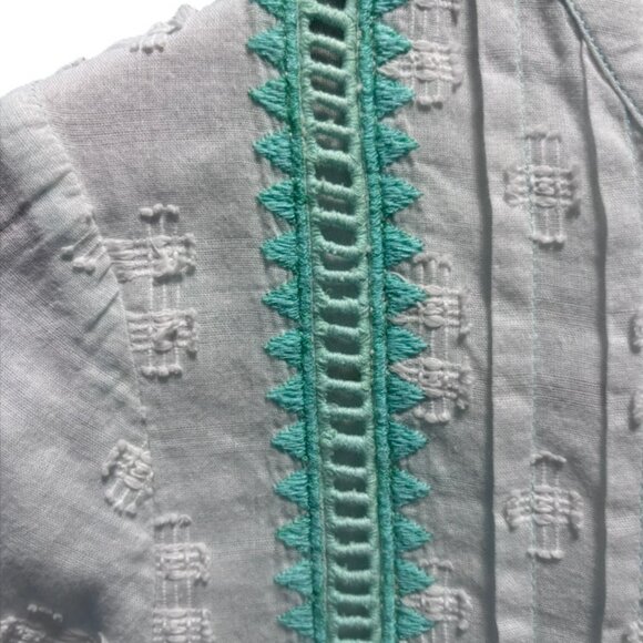 Sail to Sable Long Sleeve Embroidered Dress - Picture 2 of 7